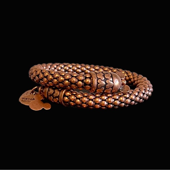 Alex & Ani Disney Gift of Wisdom Mickey Mouse Rose Gold Wrap Bracelet - Picture 5 of 14